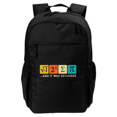 Funny I Ate Some Pie Pi Day Math Nerd Geek Sum Pi 3 14 Gift Daily Commute Backpack