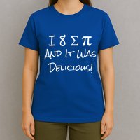 Funny I Ate Some Pie And It Was Delicious I 8 Sum Pi Day Gift T-Shirt