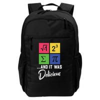 Funny I Ate Some Pie Or I 8 Sum Pi Math Nerd Pi Day Science Cool Gift Daily Commute Backpack