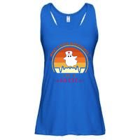 Funny Im A Nurse Whats Your Superpower ? Retro Vintage Cute Gift Ladies Essential Flowy Tank