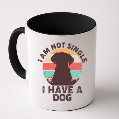 Funny I Am Not Single I Have A Dog Mug