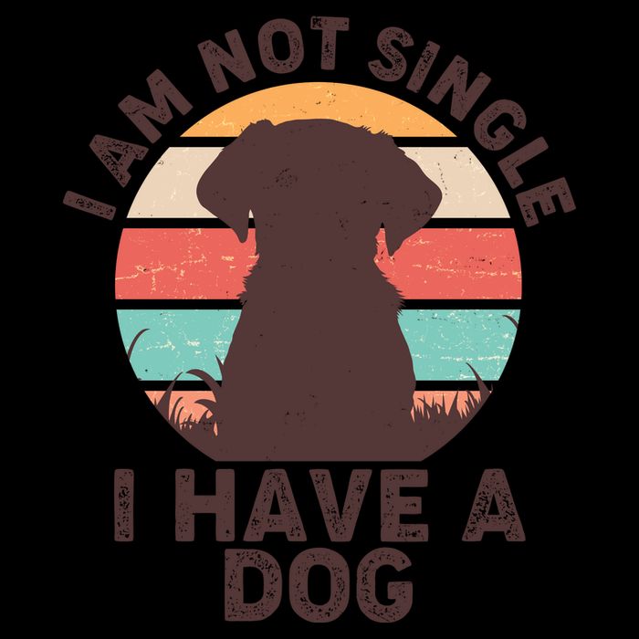 Funny I Am Not Single I Have A Dog Mug
