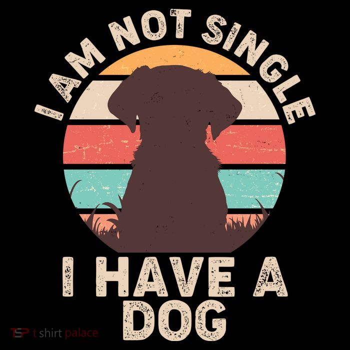 Funny I Am Not Single I Have A Dog Ladies Essential Flowy Tank