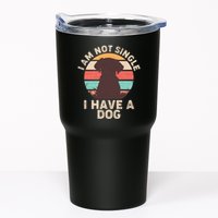 Funny I Am Not Single I Have A Dog Tumbler