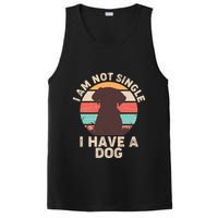 Funny I Am Not Single I Have A Dog PosiCharge Competitor Tank