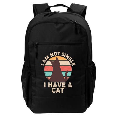 Funny I Am Not Single I Have A Cat Daily Commute Backpack