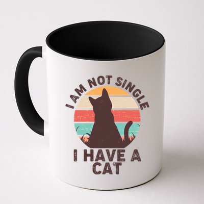 Funny I Am Not Single I Have A Cat Mug