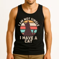 Funny I Am Not Single I Have A Cat Tank Top