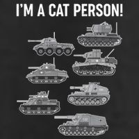 Funny I'm A Cat Person Military Tanks Adult Drive Performance Visor