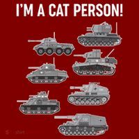 Funny I'm A Cat Person Military Tanks Cooling Performance Long Sleeve Crew