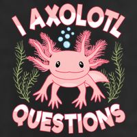 Funny I Axolotl Questions Cute Kawaii Pin.k Axolotl Cool Comfort Performance Bucket Hat