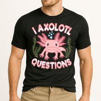 Funny I Axolotl Questions Cute Kawaii Pin.k Axolotl Cooling Performance Crew T-Shirt
