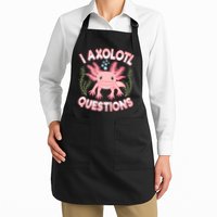 Funny I Axolotl Questions Cute Kawaii Pin.k Axolotl Apron