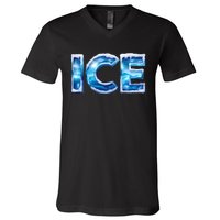 Funny Ice And Fire Costume Halloween Family Matching V-Neck T-Shirt