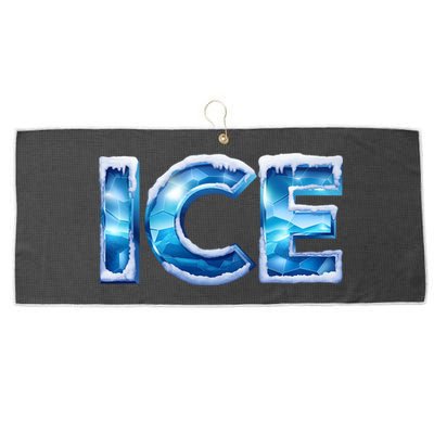 Funny Ice And Fire Costume Halloween Family Matching Large Microfiber Waffle Golf Towel