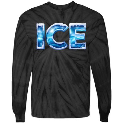 Funny Ice And Fire Costume Halloween Family Matching Tie-Dye Long Sleeve Shirt