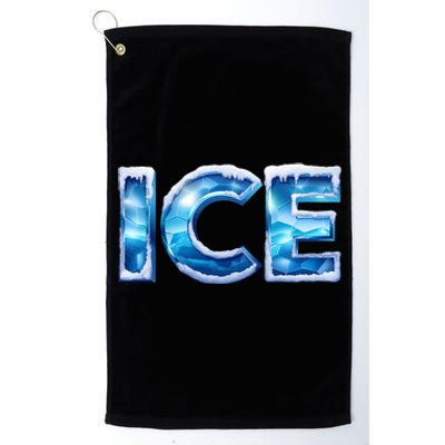 Funny Ice And Fire Costume Halloween Family Matching Platinum Collection Golf Towel