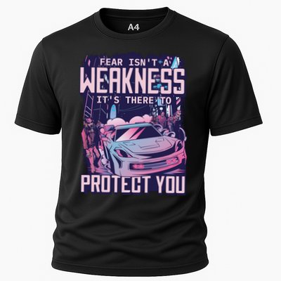 Fear Isn't A Weakness It's There To Protect You Race Car Zombie Performance Shirt