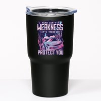 Fear Isn't A Weakness It's There To Protect You Race Car Zombie Tumbler