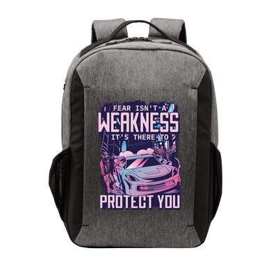 Fear Isn't A Weakness It's There To Protect You Race Car Zombie Vector Backpack