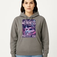 Fear Isn't A Weakness It's There To Protect You Race Car Zombie Hoodie