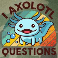 Funny I Axolotl Questions Retro Legacy Tie Dye Trucker Hat