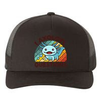 Funny I Axolotl Questions Retro Yupoong Adult 5-Panel Trucker Hat
