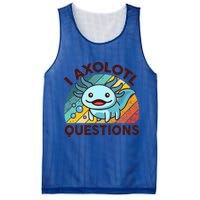 Funny I Axolotl Questions Retro Mesh Reversible Basketball Jersey Tank
