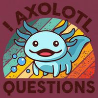 Funny I Axolotl Questions Retro 16oz Travel Tumbler