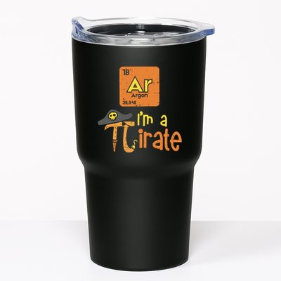 Funny Im A Pirate Pi Day Argon Ar Chemistry Math Boy Tumbler