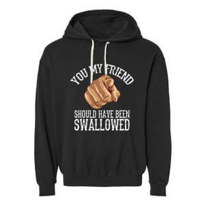 Funny Inappropriate Adult Humor Sarcastic Sex Gift Rude Gag Garment-Dyed Fleece Hoodie