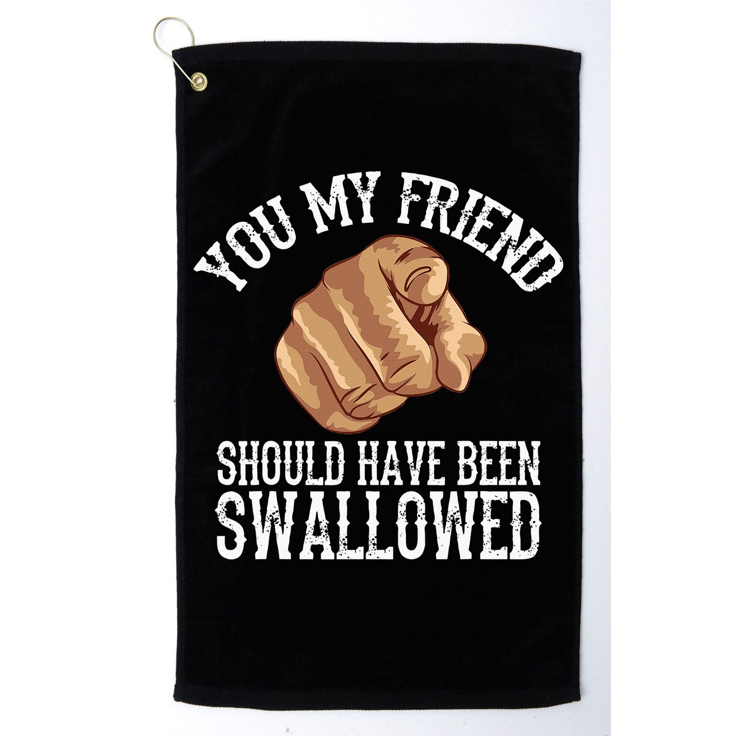 Funny Inappropriate Adult Humor Sarcastic Sex Gift Rude Gag Golf Towel