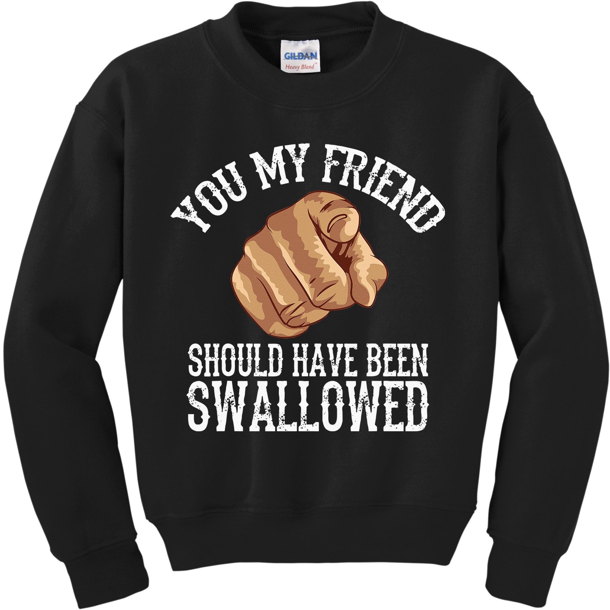 Funny Inappropriate Adult Humor Sarcastic Sex Gift Rude Gag Kids Sweatshirt