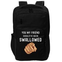 Funny Inappropriate Adult Humor Sarcastic Sex Gift Rude Gag Impact Tech Backpack