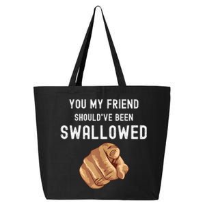 Funny Inappropriate Adult Humor Sarcastic Sex Gift Rude Gag 25L Jumbo Tote