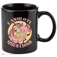 Funny I Axolotl Questions Cute Axolotl Girl 11oz C Handle Ceramic Mug