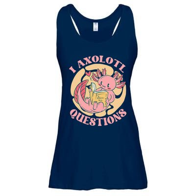 Funny I Axolotl Questions Cute Axolotl Girl Ladies Essential Flowy Tank