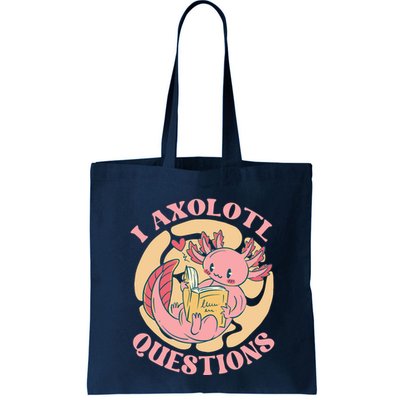 Funny I Axolotl Questions Cute Axolotl Girl Bag