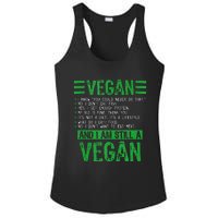 Funny I Am Still A Vegan Vegetarian Healthy Love Haters Ladies PosiCharge Competitor Racerback Tank