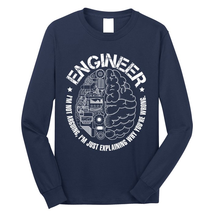 Funny Im An Engineer Engineering Long Sleeve Shirt