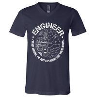 Funny Im An Engineer Engineering V-Neck T-Shirt