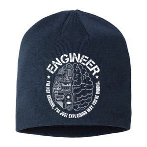 Funny Im An Engineer Engineering Sustainable Beanie