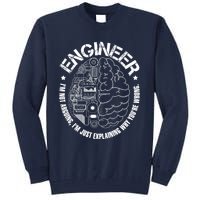 Funny Im An Engineer Engineering Tall Sweatshirt