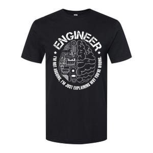 Funny Im An Engineer Engineering Softstyle CVC T-Shirt