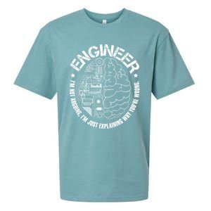 Funny Im An Engineer Engineering Sueded Cloud Jersey T-Shirt