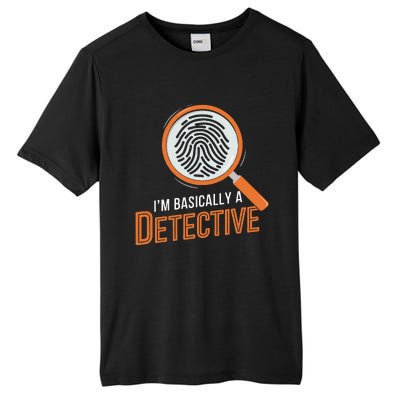 Funny IM Basically A Detective Tall Fusion ChromaSoft Performance T-Shirt