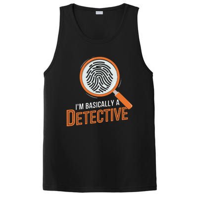 Funny IM Basically A Detective PosiCharge Competitor Tank