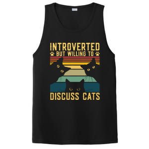 Funny Introverted But Willing To Discuss Cats Cat Owner PosiCharge Competitor Tank