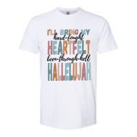 Funny ILl Bring My Hard Fought Heartfelt Hallelujah Softstyle CVC T-Shirt