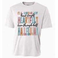 Funny ILl Bring My Hard Fought Heartfelt Hallelujah Cooling Performance Crew T-Shirt